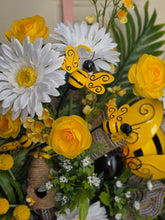 Load image into Gallery viewer, Bee Happy Door Swag