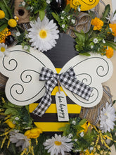 Load image into Gallery viewer, Bee Happy Door Swag