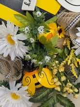 Load image into Gallery viewer, Bee Happy Door Swag
